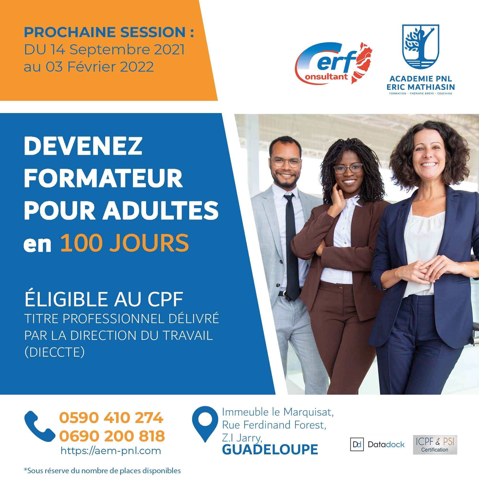 Formation FPA Formateur Professionnel d'Adultes  CERF CONSULTANT