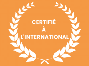 certifié à l'international